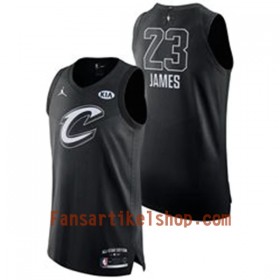 NBA Cleveland Cavaliers Trikot Lebron James 23 2018 All-Star Jordan Brand Schwarz Swingman - Herren